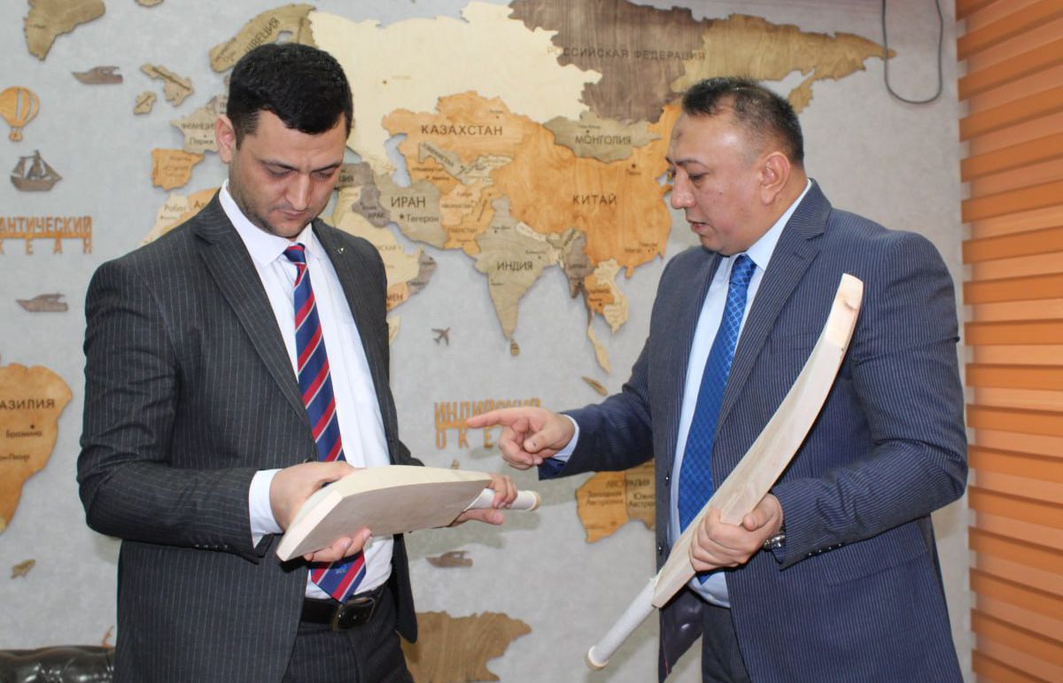 Cricket representatives of Tajikistan visit Tashkent
